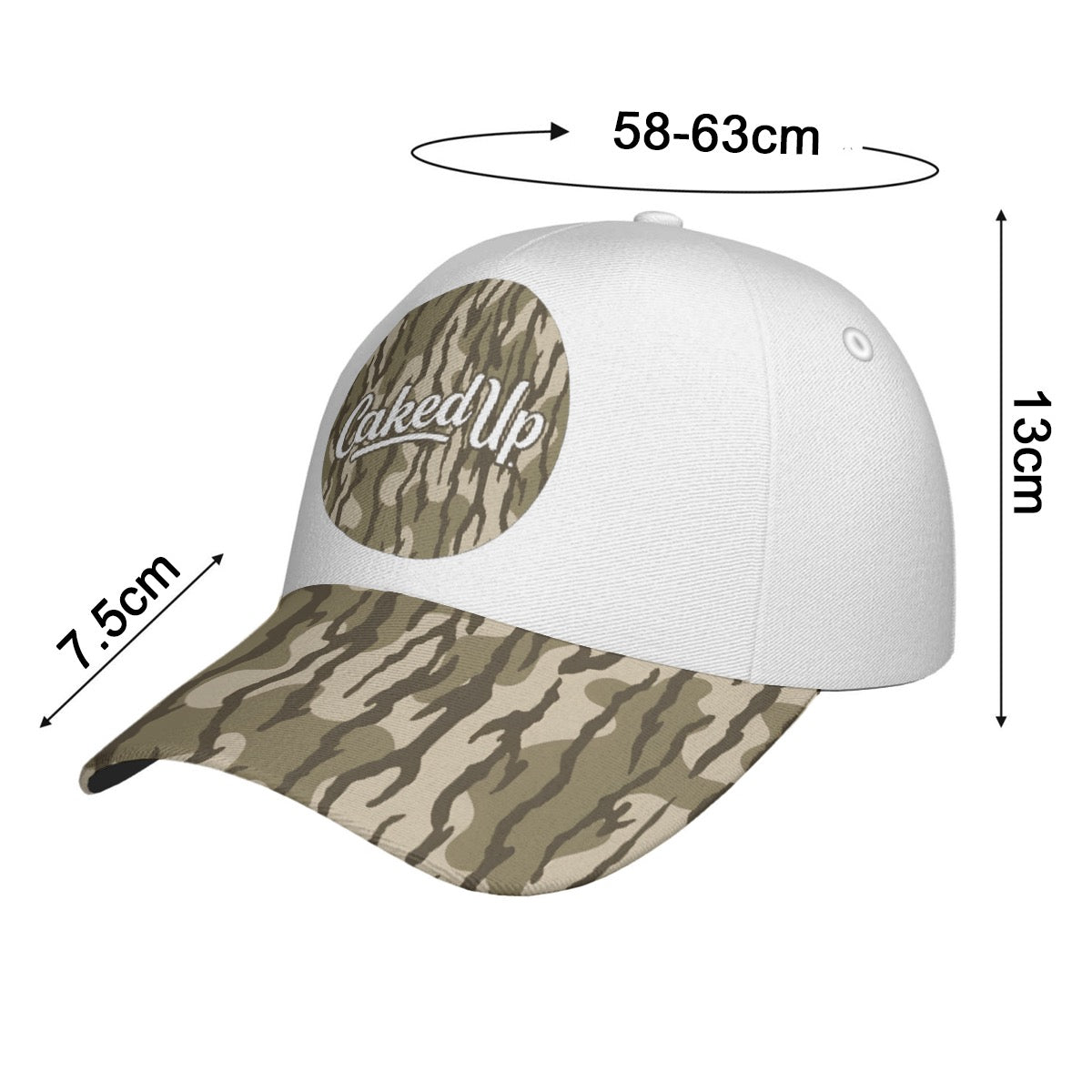 All-Over Print Peaked Cap